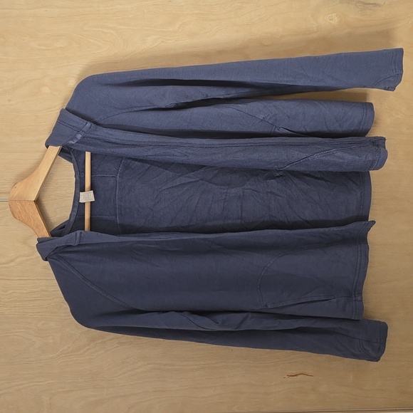 Athleta Other - Athleta Girl Blueish Purple Hooded Sweater, Soft, Sz 12, Pockets, Casual Chic